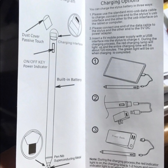 Electronic stylus pen for use with an IPad - Picture 6 of 8